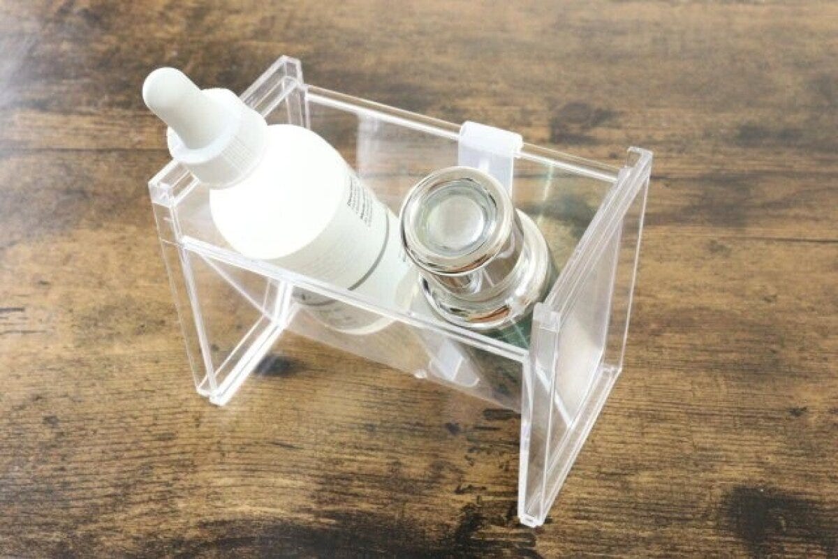 ダイソー 洗面鏡ナナメスタンド ダイソー 洗面鏡ナナメスタンド