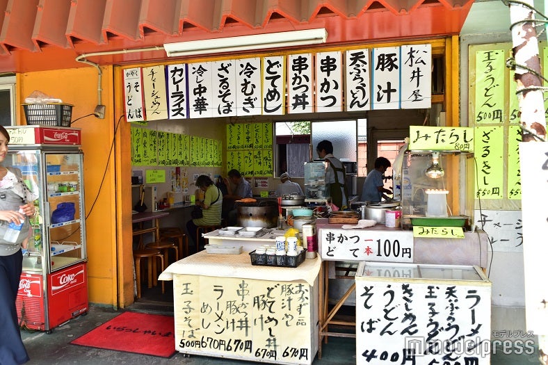 松井屋さんは、食事からちょっとした軽食までメニューが充実