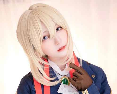 人気美女YouTuberこばしり。「ヴァイオレット・エヴァーガーデン」人生初本気コスプレ「クオリティ高い」と反響