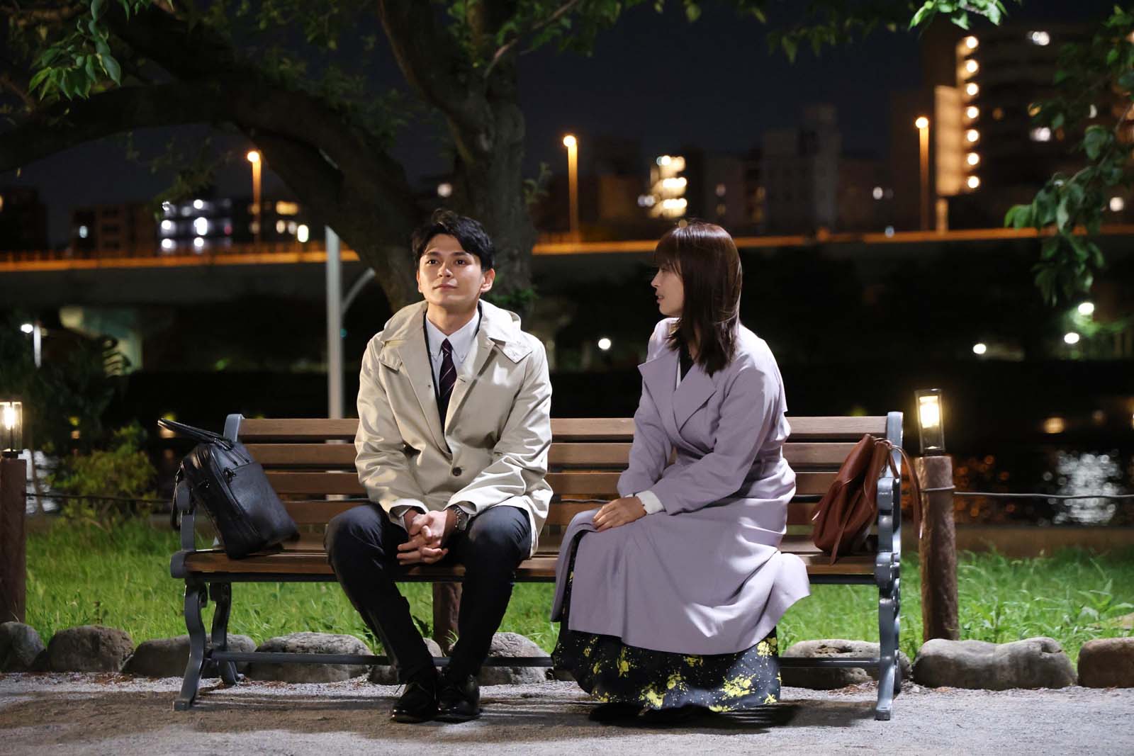 眞栄田郷敦、広瀬アリス「366日」第8話より（C）フジテレビ