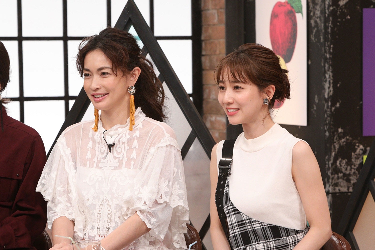 長谷川京子、田中みな実（C）カンテレ