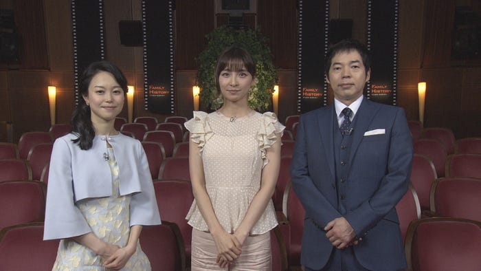 池田伸子アナウンサー、篠田麻里子、今田耕司(画像提供:NHK)