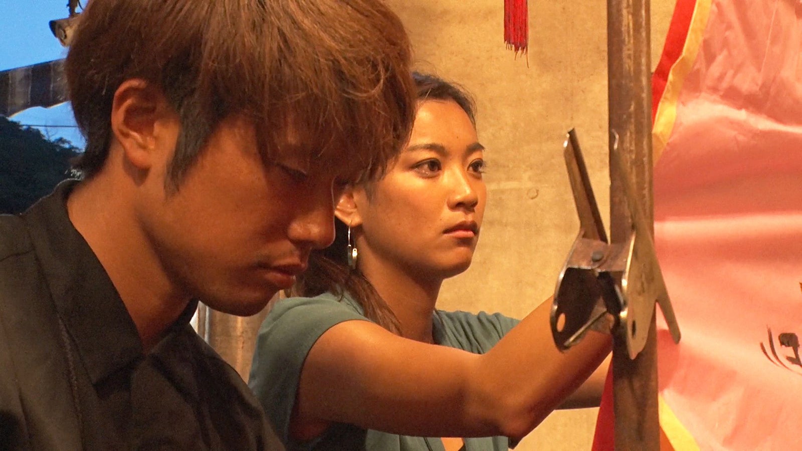 ハト胸、アスカ／「あいのり：Asian Journey」第10話より（C）フジテレビ