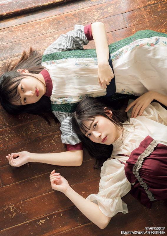 日向坂46影山優佳＆東村芽依、ヘルシー＆エレガント美で魅了