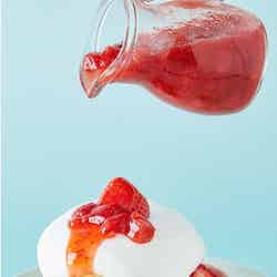 奇跡のパンケーキ いちごの三姉妹/画像提供:フレーバーワークス