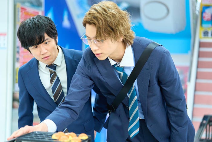 風間俊介、庄司浩平「40 までにしたい 10 のこと」第2話(C)マミタ・libre/「40 までにしたい 10 のこと」製作委員会