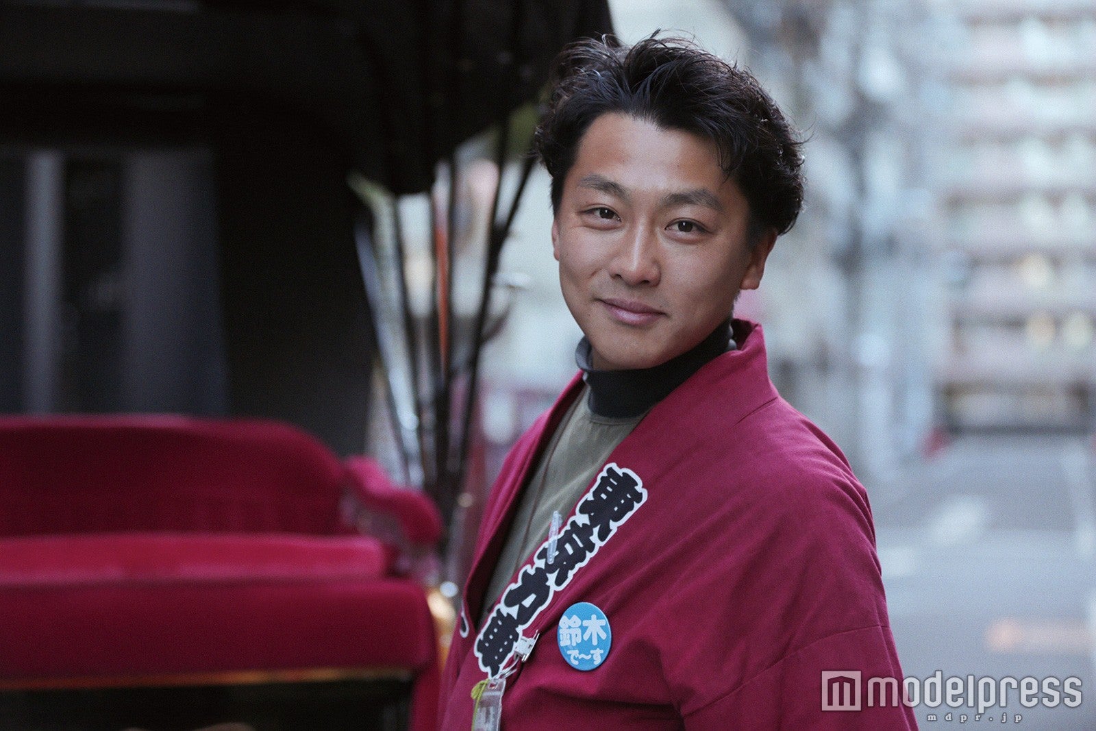 人力車で世界一周を目指す鈴木悠司さん