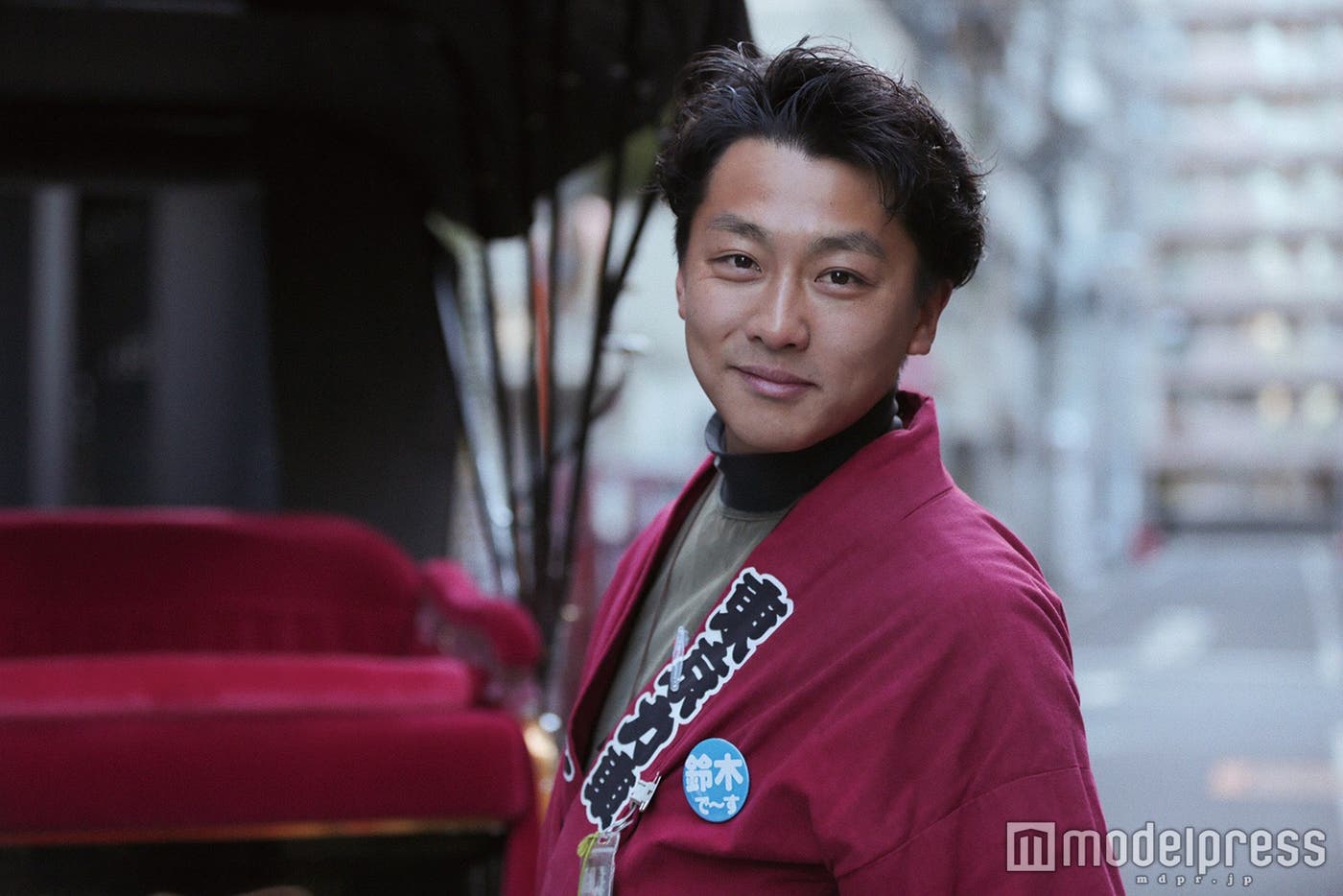 人力車で世界一周を目指す鈴木悠司さん