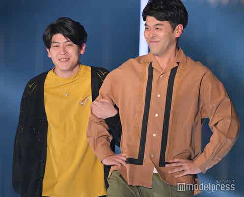 土佐兄弟、腕組みスキップで仲良くランウェイ<TGC 2023 S/S>