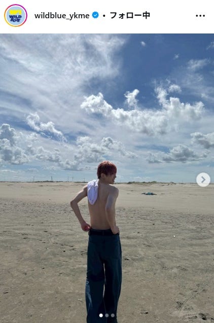 WILD BLUE Instagramより