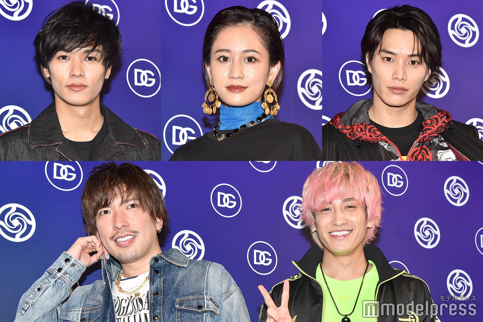 前田敦子・EXIT・鈴木伸之ら「ドルガバ×呪術廻戦」フォトコールに豪華集結