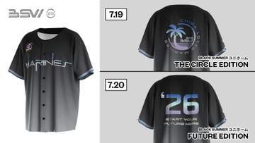 ロッテ 「BLACK SUMMERユニホーム」付きチケットを発売 7.19、20ソフトバンク戦対象