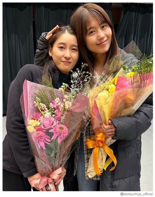 有村架純＆土屋太鳳、密着2ショットにファン悶絶「姉妹みたい」「天使が2人」