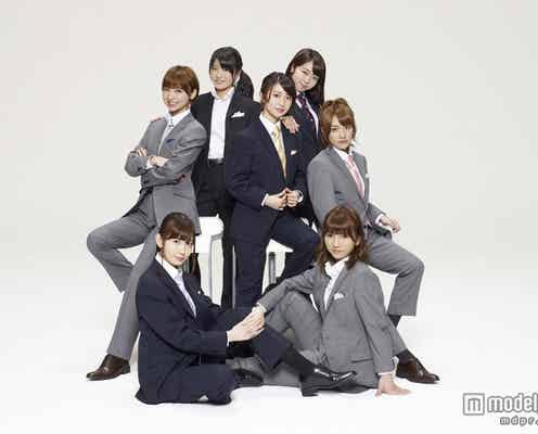 大島×小嶋×篠田らが男装 “男前”なポージングにうっとり