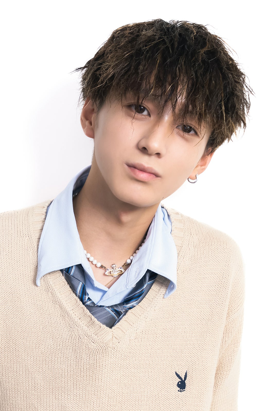 須藤大和（千葉県）2年生／ヘアスタイル審査GP（提供写真）