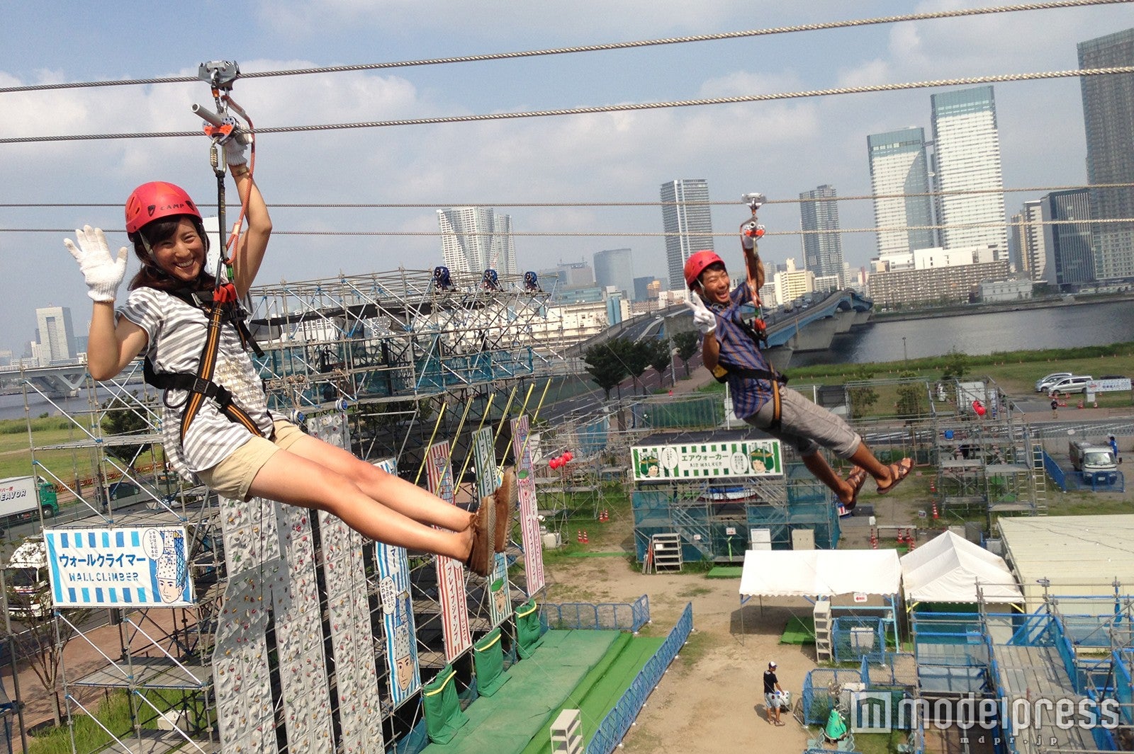 絶叫＆ずぶ濡れアトラクションに大興奮　夏休み限定テーマパークが楽しそう／画像提供：日建リース工業