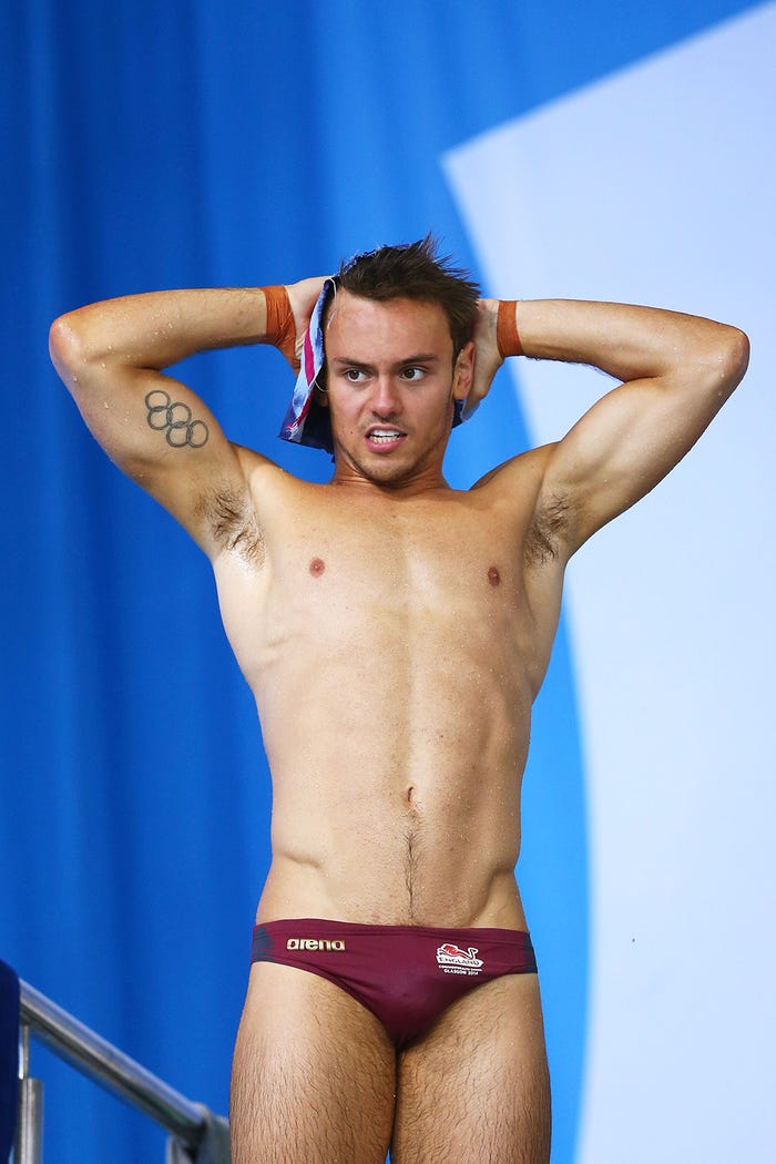 肉体美もすごい!トム・デイリー選手/photo:Getty Images