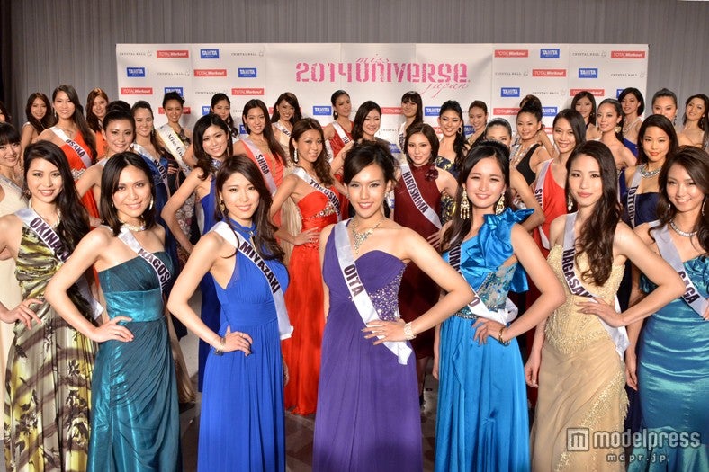 都道府県ナンバー1の美女が華やか集結　圧巻の美貌にうっとり　2014ミス・ユニバース・ジャパン