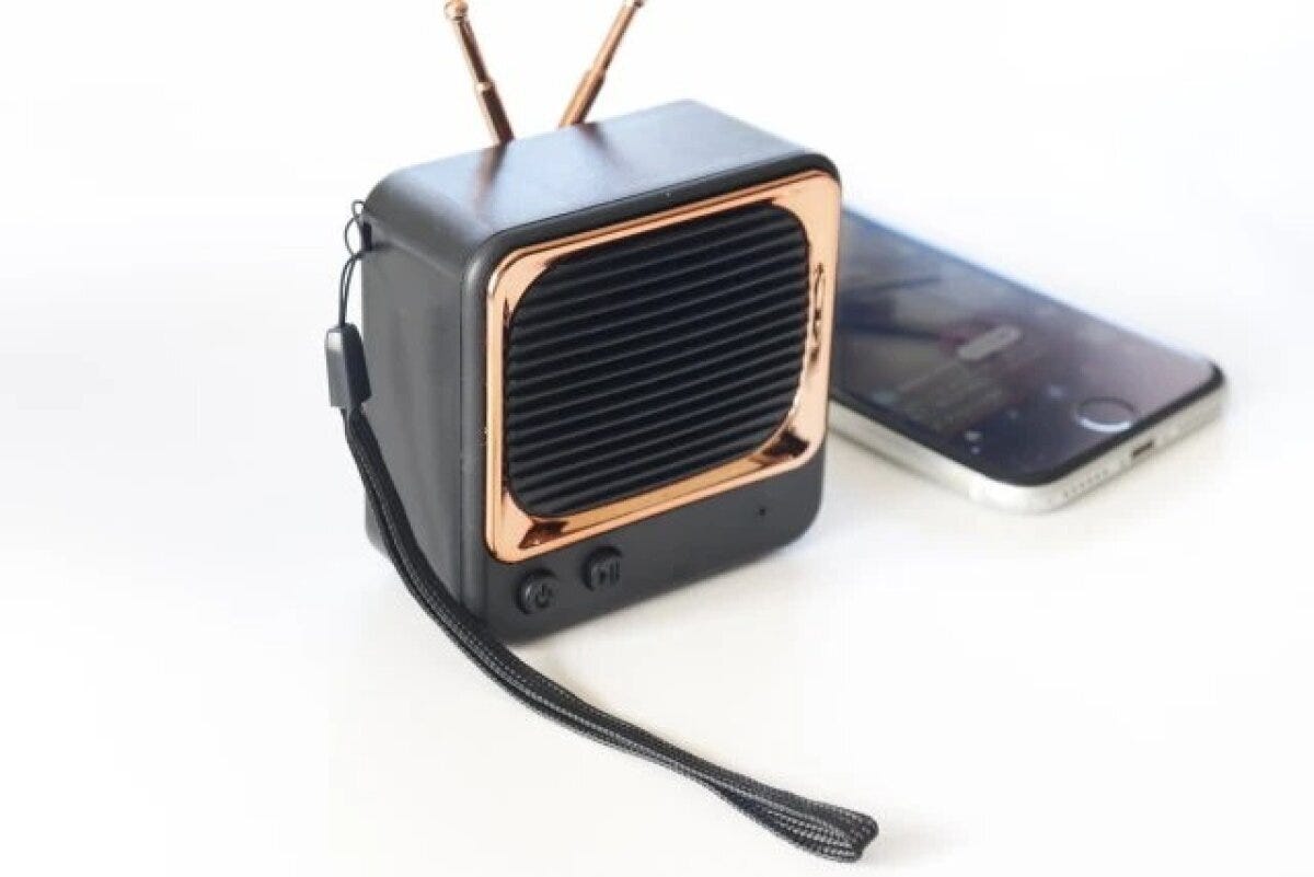 ダイソー　レトロスピーカー（ミニ）　使用例