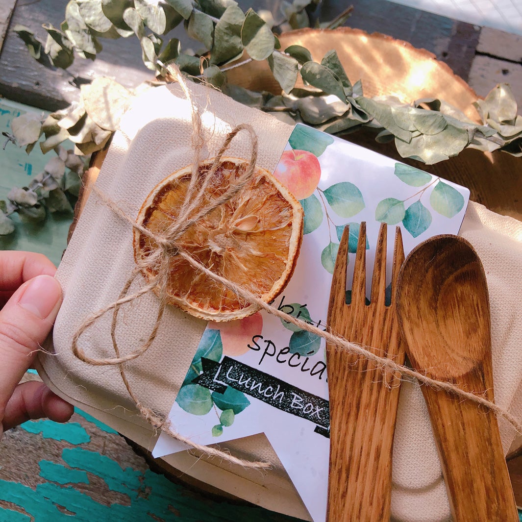 ランチボックス容器もとってもカワイイ！／画像提供：柏原歩