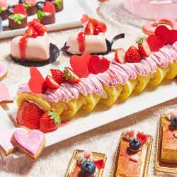 恋するフラワープリンセスのストロベリーホリックデザートブッフェ/画像提供:ベストブライダル