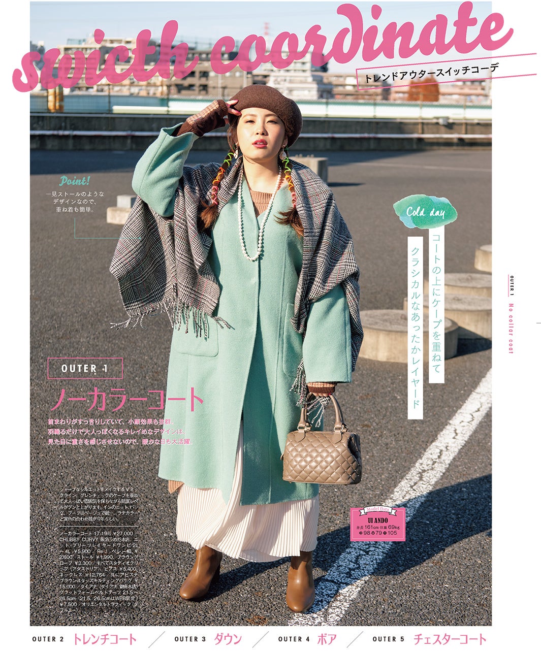 雑誌「la farfa」3月号（1月20日発売）より（画像提供：文友舎）