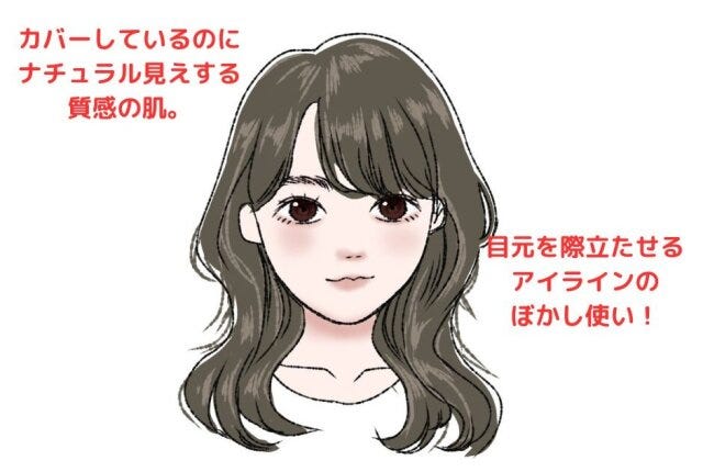 盛り耐性ありさん　ナチュラルメイク