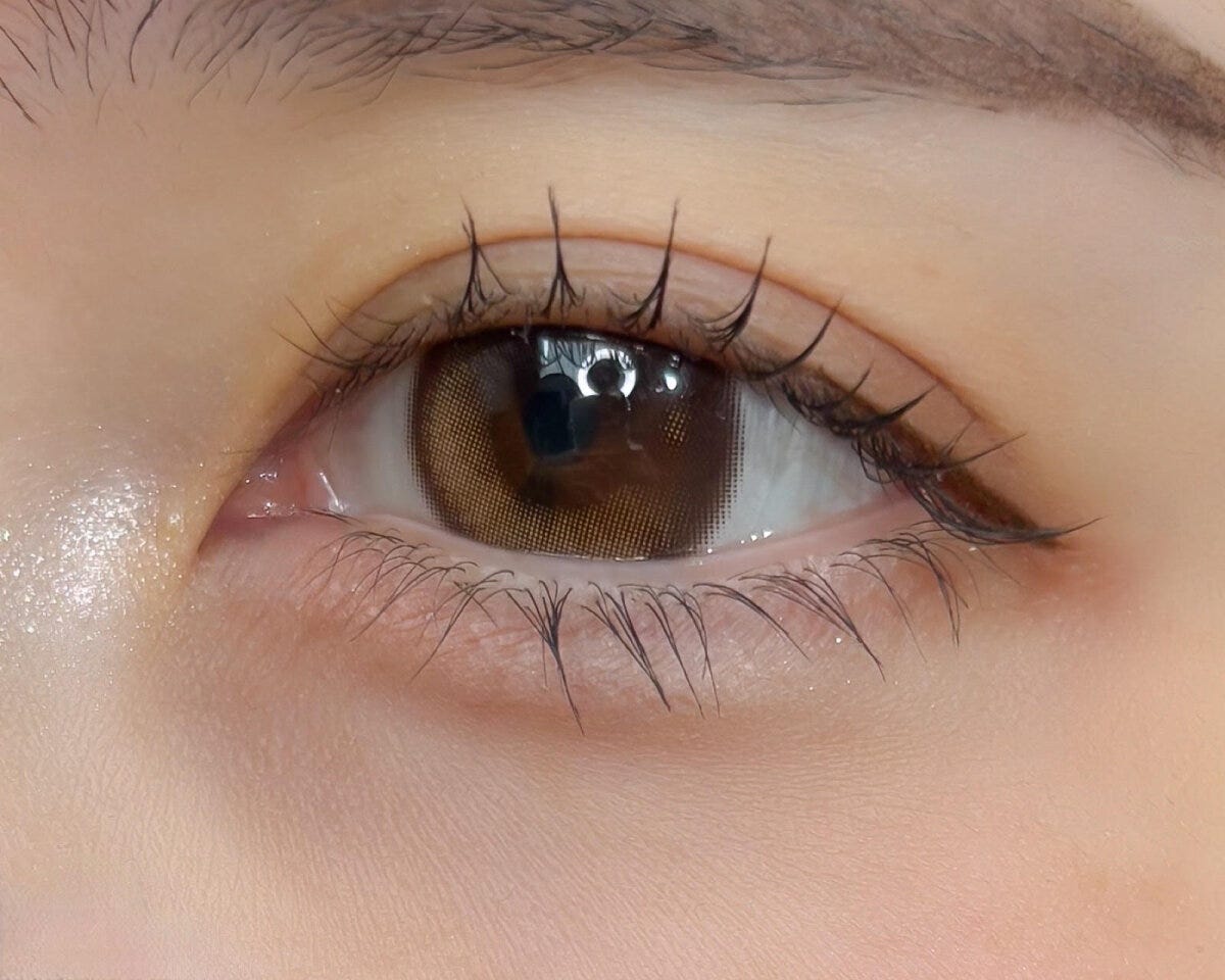 涙袋メイク完成