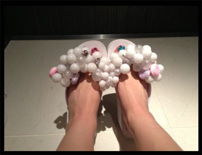 板野プロデュースの「バブルフラップ(Bubbleflop)」/オフィシャルブログ(Ameba)より