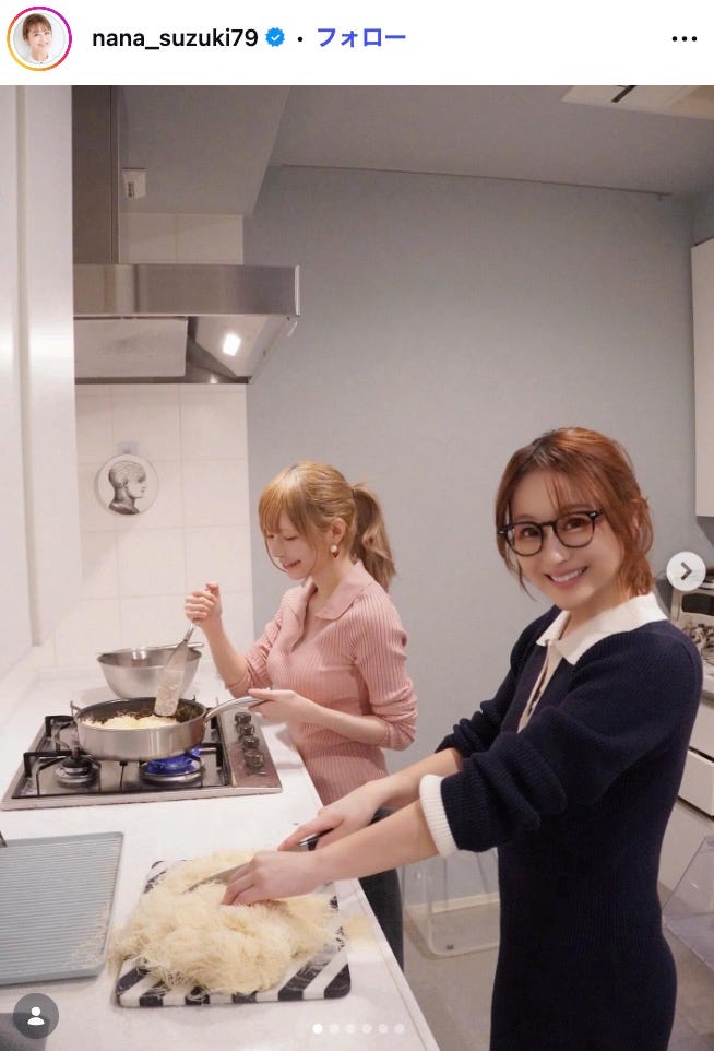 鈴木奈々Instagramより