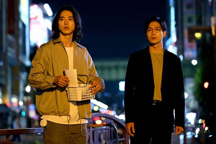 山崎賢人、松下洸平「アトムの童」第5話より(C)TBS