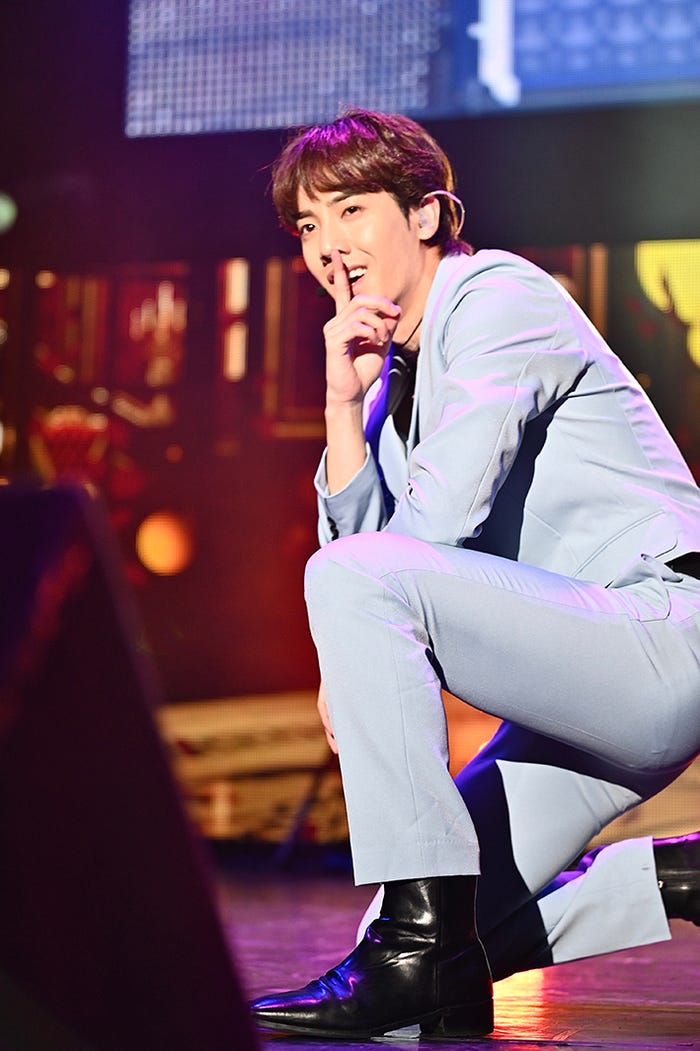 カズタ「青春スターTOP7初来日公演!15th Special KMF 2022」(C)AbemaTV, Inc.(C)NPO法人日韓文化交流会