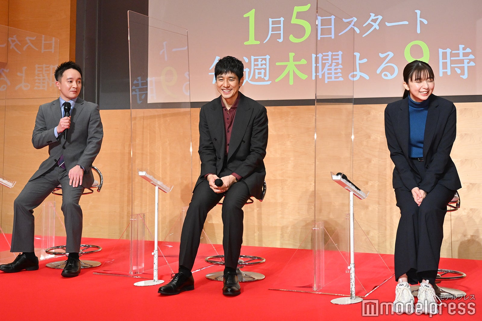 濱田岳、西島秀俊、上白石萌歌（C）モデルプレス