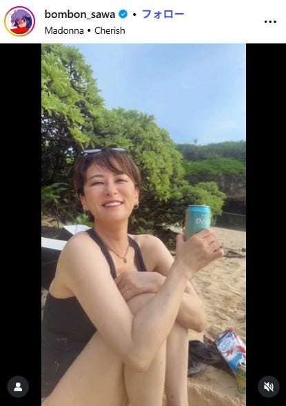 鈴木砂羽Instagramより