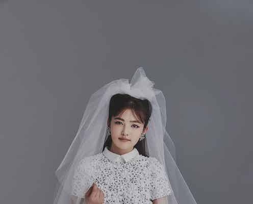井上咲楽、初のウエディングドレス姿披露 変化した結婚観語る