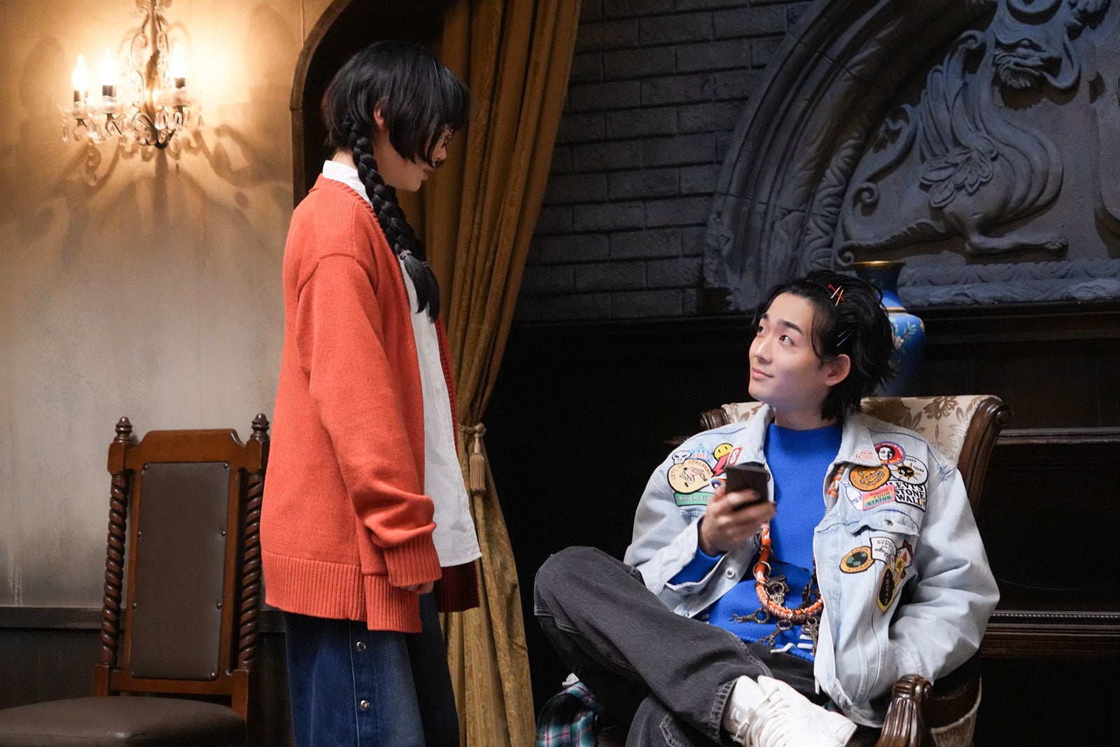 古川琴音、竜星涼「ACMA：GAME アクマゲーム」第8話より（C）日本テレビ