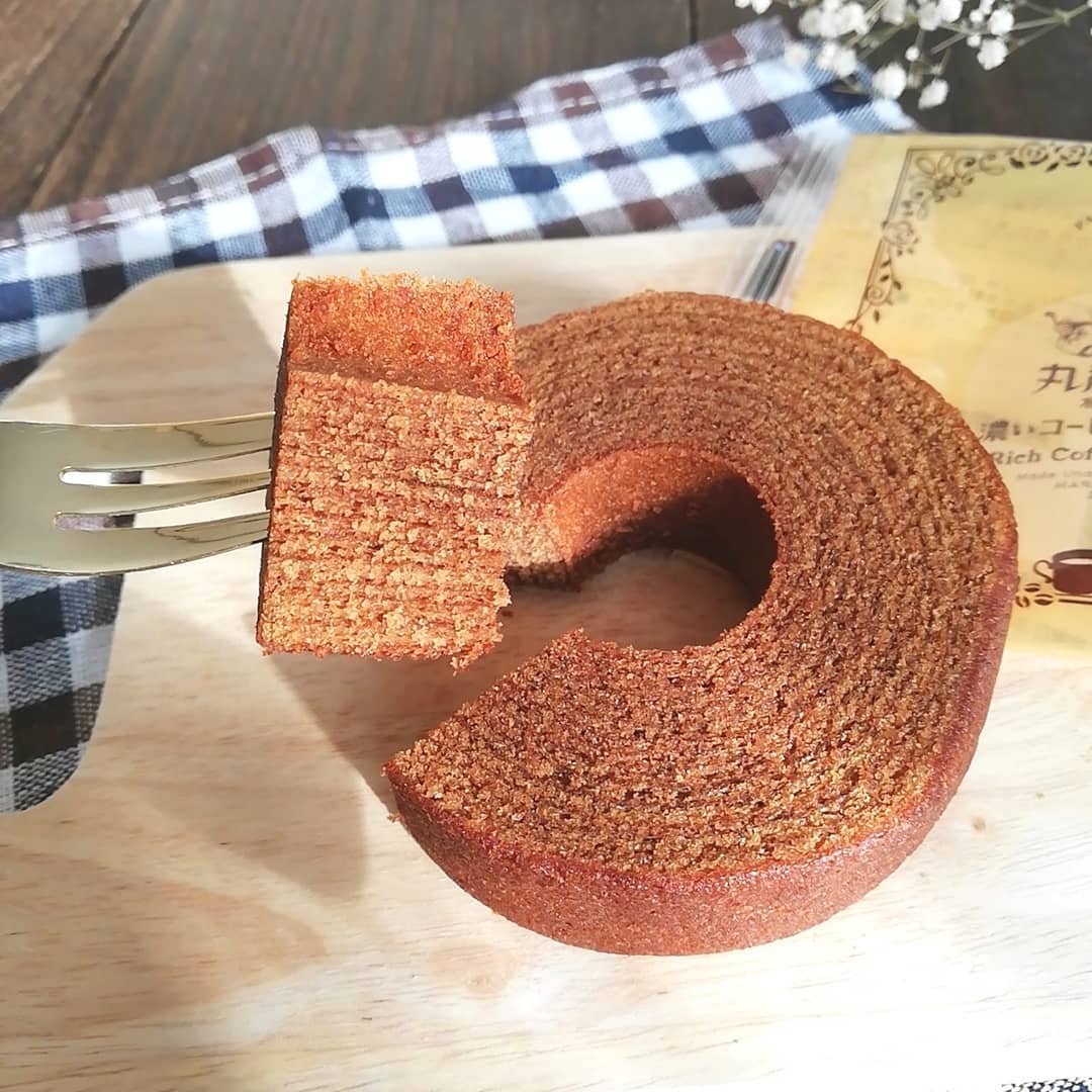 濃いコーヒーバウムクーヘン