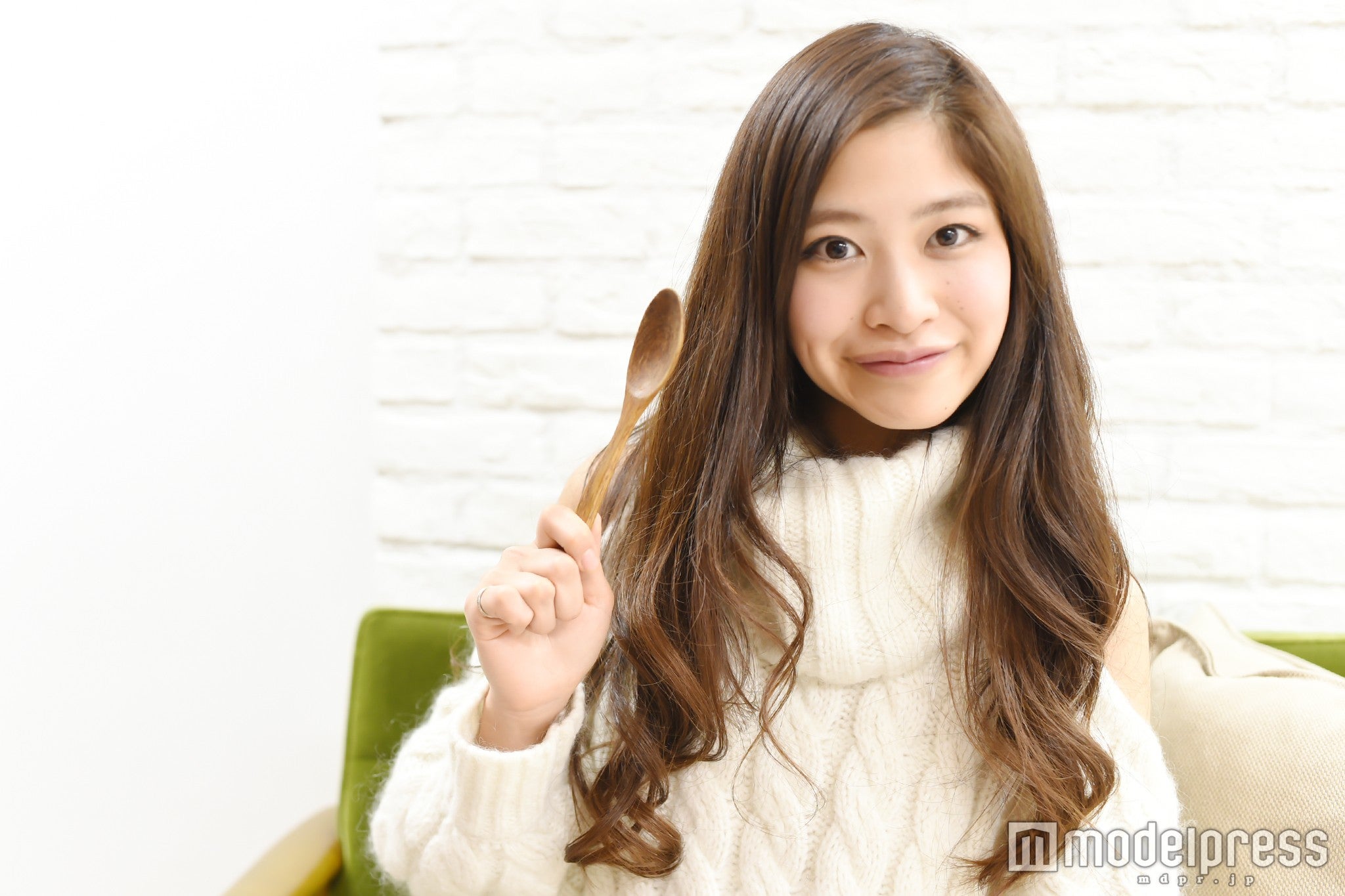 柏原歩さんが教えるポイント（C）モデルプレス