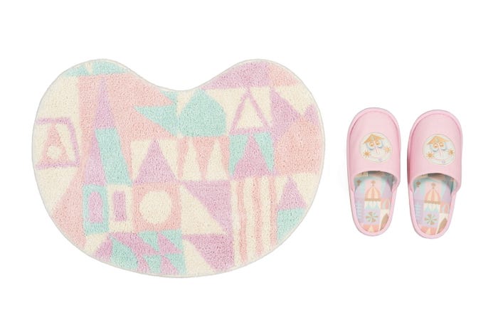 トイレマット&スリッパ¥5,500(C)Disney