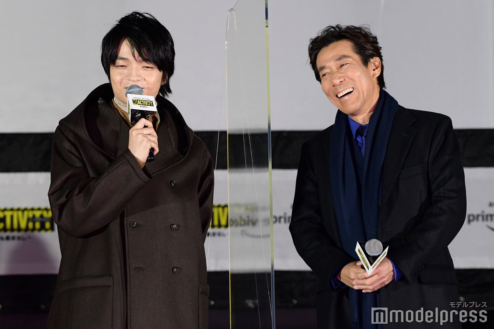 岡山天音、岸谷五朗（C）モデルプレス