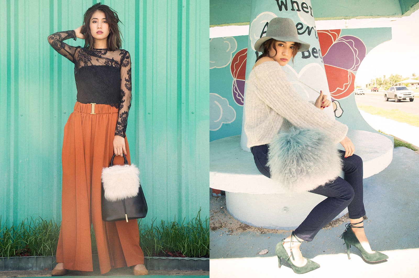 上品で色っぽくなる！冬も“肌見せ”スタイルに挑戦