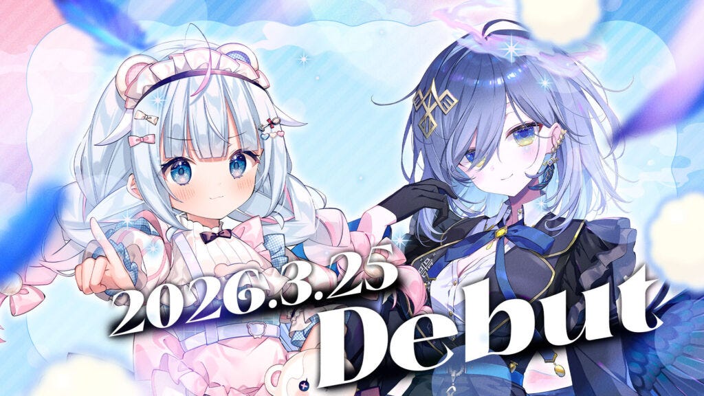 プロeスポーツチームから新たに2人のVTuberがデビュー！