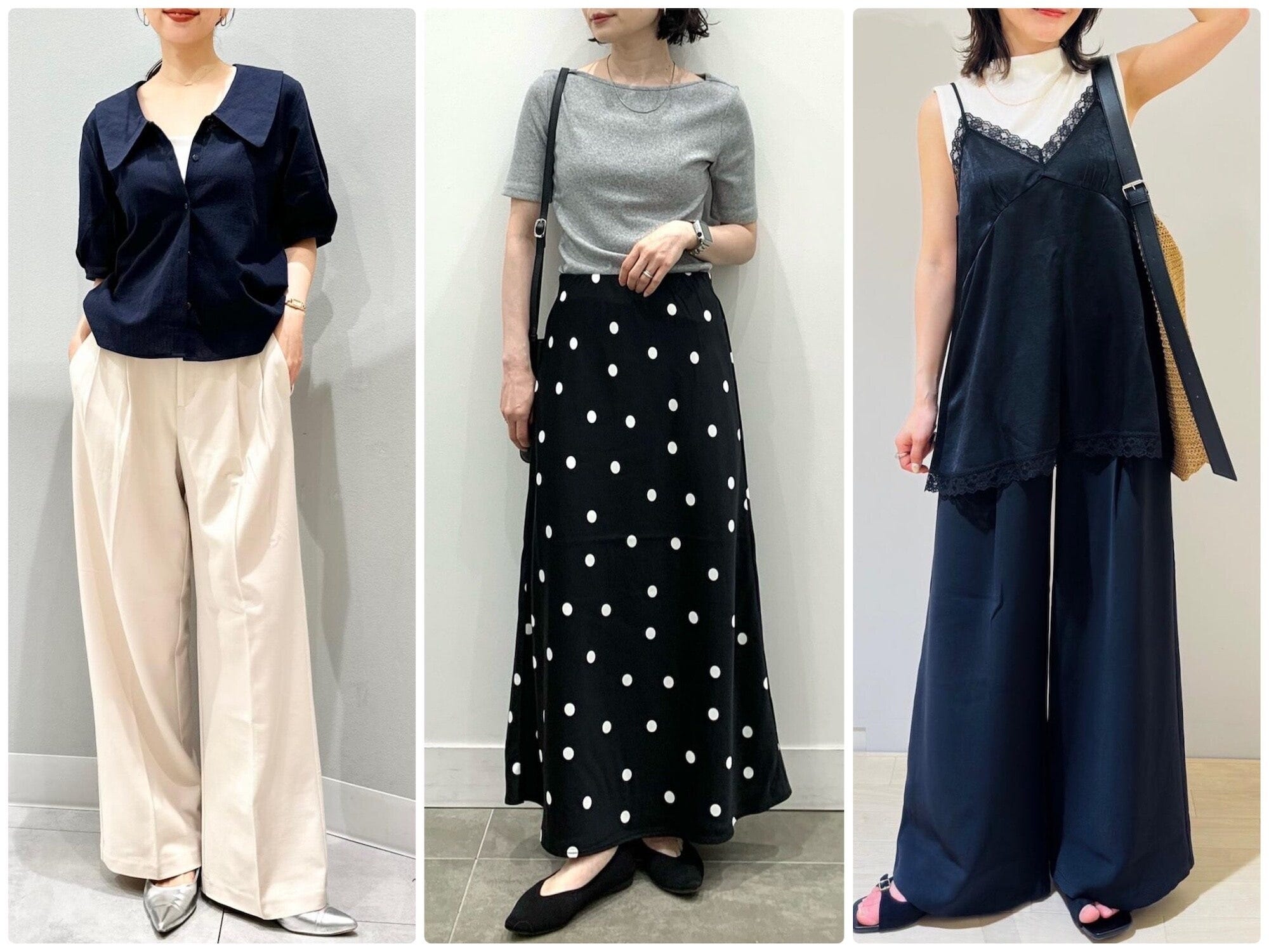 大人の女性が取り入れやすい!GUの甘めアイテム3選
