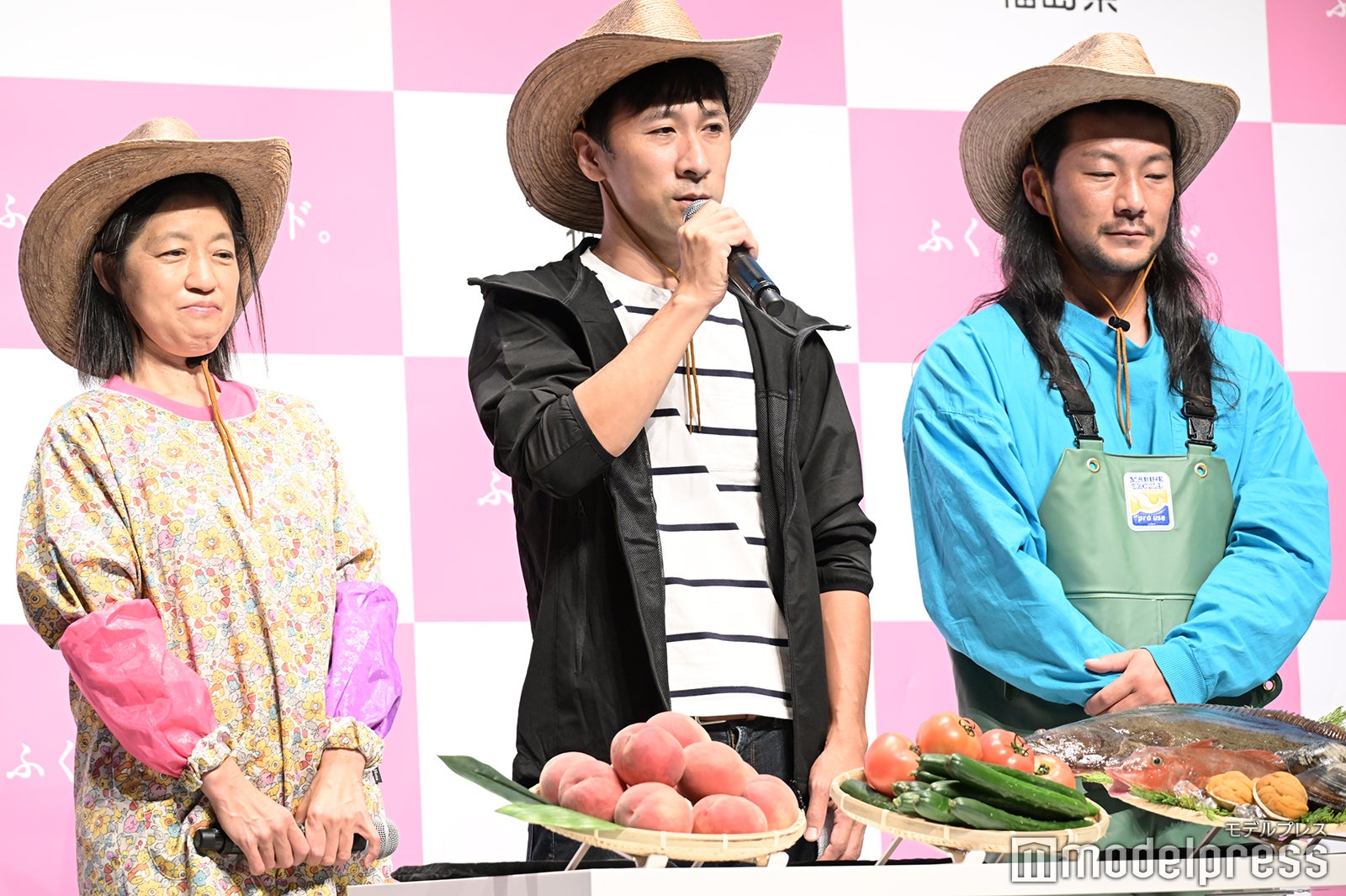 新CM発表会に出席した生産者の方々 （C）モデルプレス