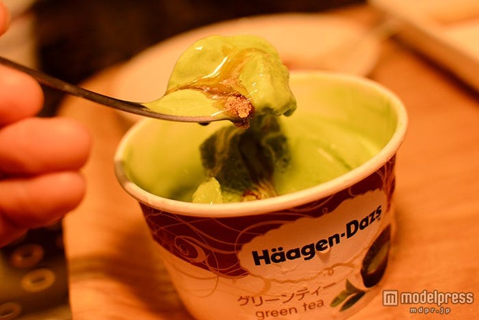 グリーンティーに「黒蜜×きなこ」