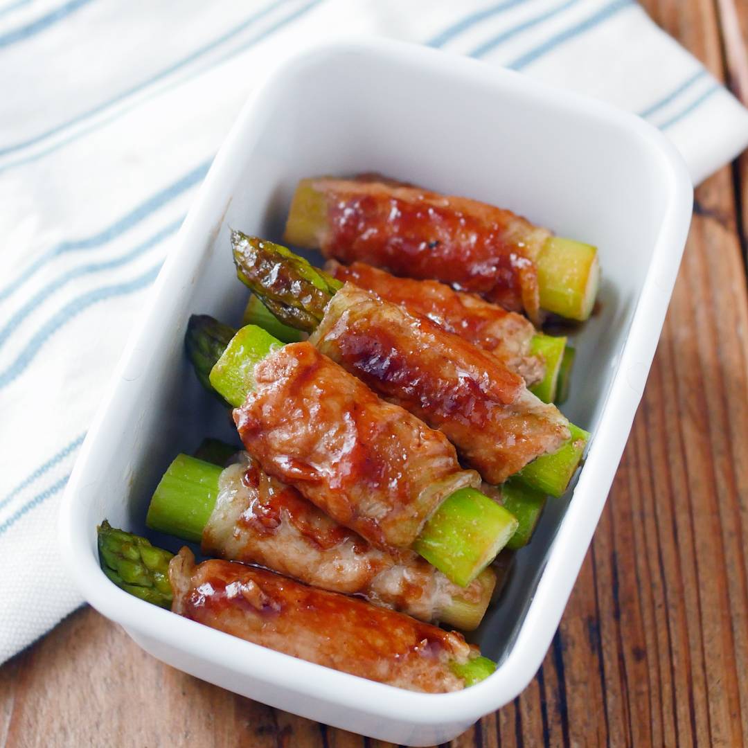 作り置き お弁当おかずにも アスパラの肉巻き モデルプレス