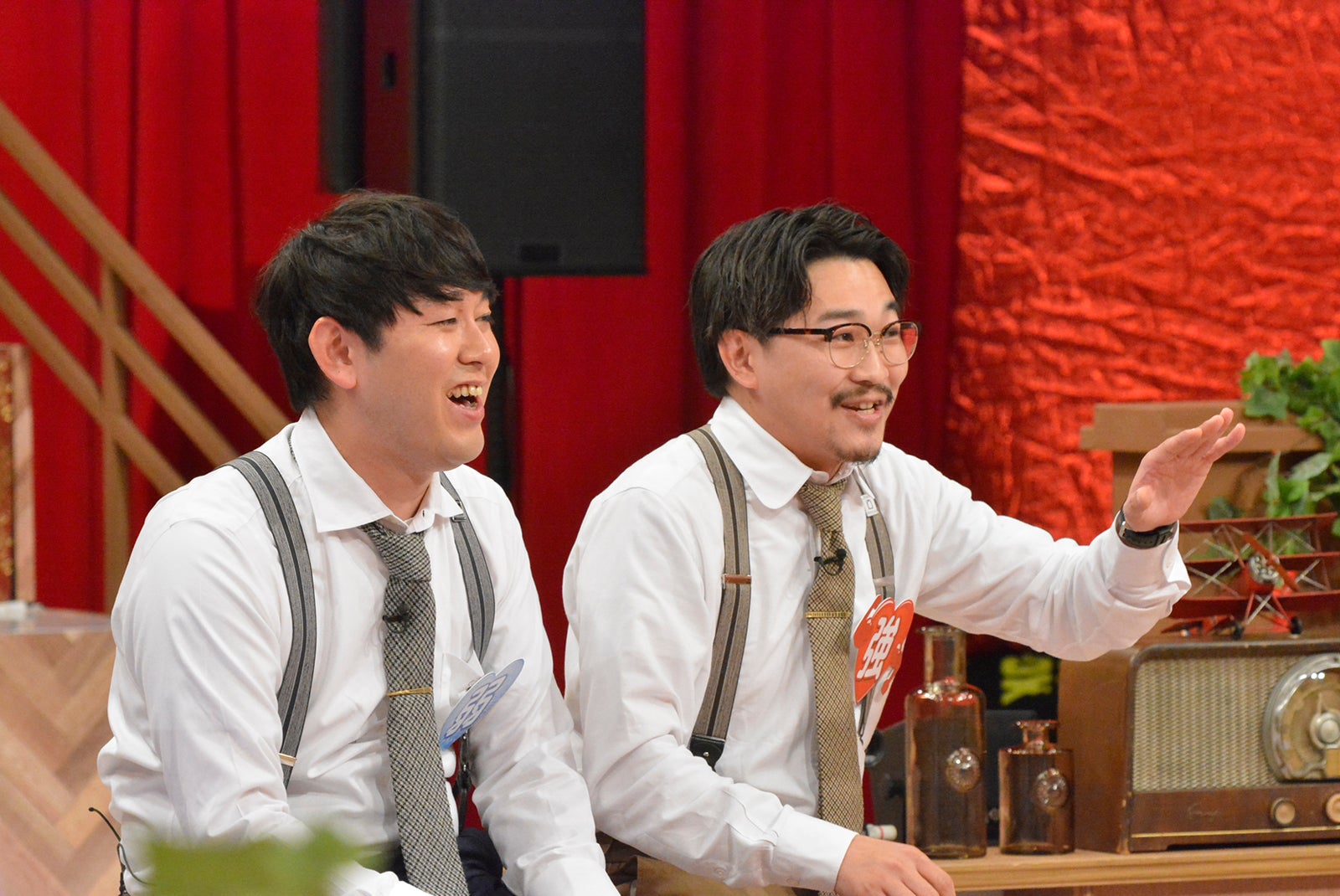 畠中悠、伊藤俊介（オズワルド） （C）読売テレビ