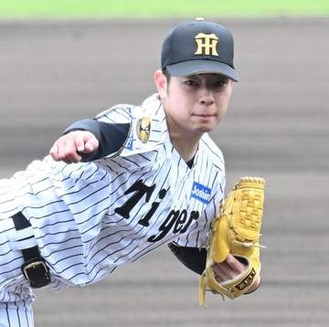 阪神 プロ初先発の下村が3回ノーヒットピッチング 直球最速は153キロをマークし3三振を奪う