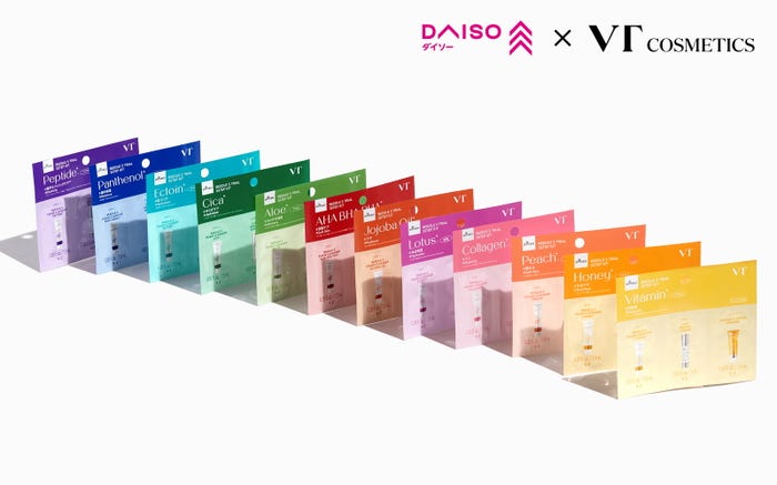 VT リードルS トライアル3ステップキット(全12種展開)110円(税込み)/提供画像