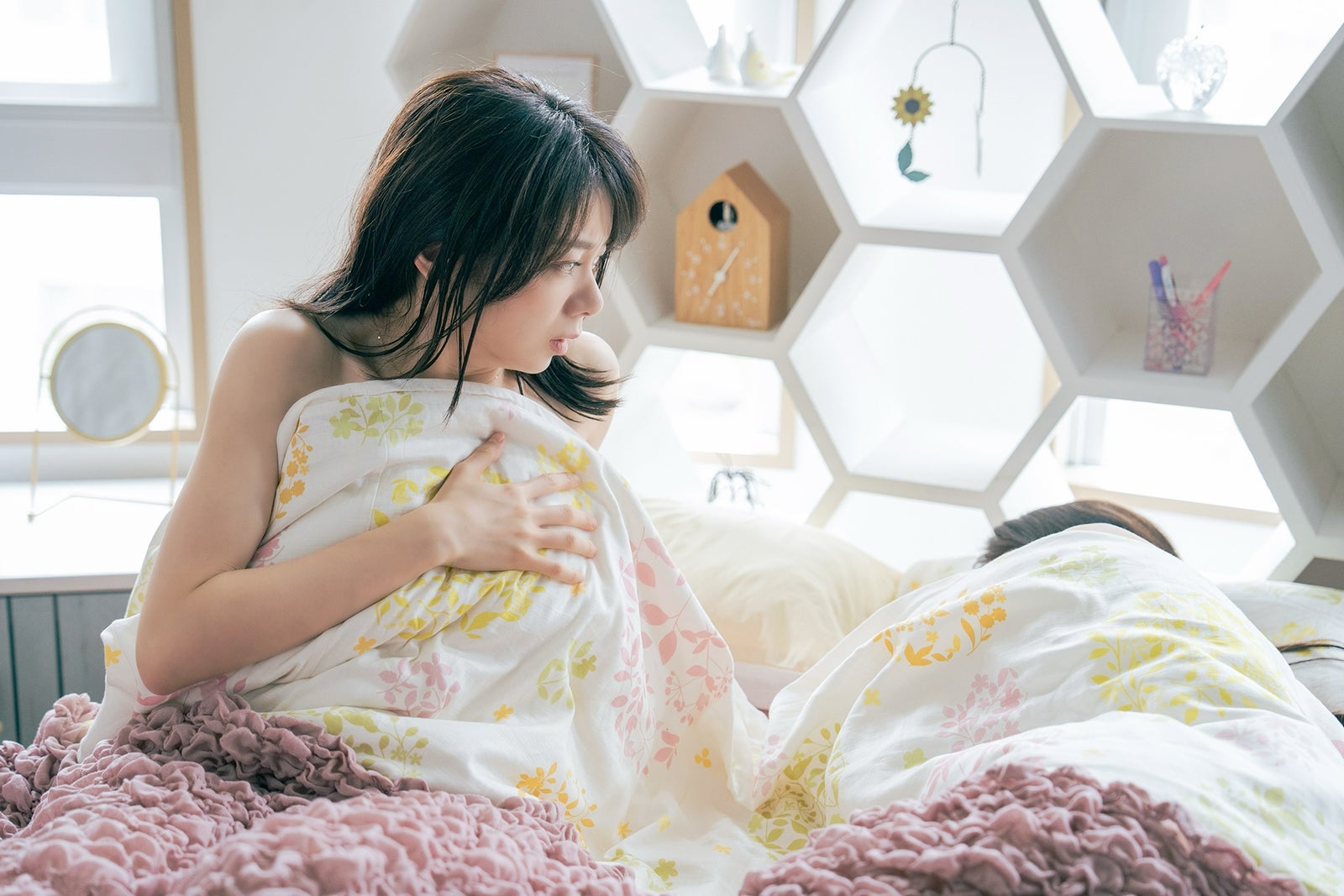 森カンナ（C）「彩香ちゃんは弘子先輩に恋してる 2nd Stage」製作委員会・MBS／第4話より